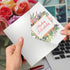 NobleWorks Spanish Congratulations Greeting Card with 5 x 7 Inch Envelope, Good Luck, Muchas Felicidades
