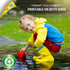 Waterproof Paper 8 MIL, 8.5 x 11 Inch, Bright White Laser Printer Paper, 25 Sheets