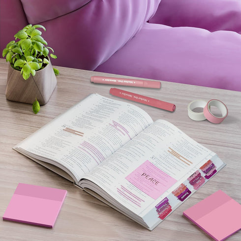 Bible Journaling Kit, Bible Study Supplies, Highlighters & Pens No Bleed, Journaling Kit for Women with Tabs