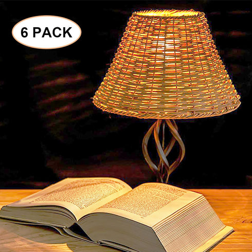 Suncan G14 2W Bulb E26, G45 Bulb, 15 2200k, 150lm, Dimmable, 6 Pack Low Wattage Led Amber Edison Mini Light Equivalent