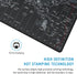 Extended Speed Gaming Mouse Pad, Large Size 35.4 X 15.7X 0.12 inches Desk Mat with Personalized World Map Design
