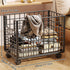 ETOYA 360 Rolling Wire Storage Basket, Metal Mesh Laundry Hamper Cart with Swivel Wheels, Multifunctional Mobile