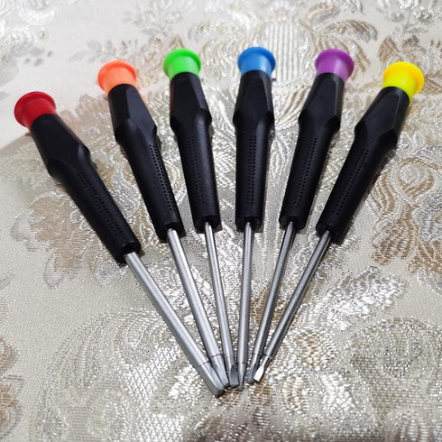 Fongmore 6 Set Pieces Triangle Head Screwdriver Tool Kits for Coffee Machine Triangle Screws Driver Tool Kit Fix