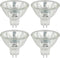 MR16 Halogen Bulb, 12V 20W, GU5.3 Bi-Pin Base, 2800K Warm White Dimmable for Desk Lamp, Track Light (Pack of 4)