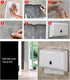 MUNEFE Paper Towel Dispenser, Wall Mount Tissue Dispensers, Wall Mount ABS Paper Towel Holder for Lounges Toilet