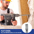 WORKPRO 17-Piece SDS-Plus Rotary Hammer Drill Bits and Chisel Set for Concrete and Stone
