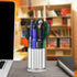 Rotating Revolver Pen Holder, Gun Cylinder Pencil Holder for Stationery Supplies