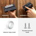 Solar Wall Lights Outdoor 3000K Warm White, Waterproof LED Sconce for Fence Deck Pathway Patio (2 Pack, Downlight)