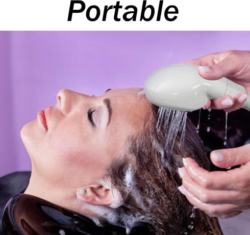 2m/6.56ft Sink Spray Rubber Hose Portable Sink Hose Faucet Sprayer Shampoo Sprayer Handheld Faucet Shower
