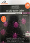 Way to Celebrate Halloween Battery Operated 20 LED Spider Light - Purple (Indoor Use)