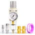 TAILONZ PNEUMATIC 1/4 Inch NPT Air Filter Pressure Regulator Combo, Air Tool Compressor Filter with Gauge AW2000-02