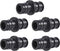 SharkBite 1/2 Inch Poly Expansion Coupling for PEX-A Pipe, Pack of 5, Plastic Plumbing Fittings