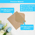 50 Pack 4.2 6.0 inches, Set, Blank Cards and Envelopes x Brown Blank Note Cards Greeting Cards and Envelopes Folded