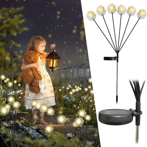 Generic Solar Lamp Outdoor Courtyard Garden Decorative Lamp Villa Camping Yard Plug-in Lamp