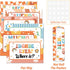 gisgfim 16 Pcs Spanish Words and Phrases Poster Set, Bulletin Board Decor for Spanish Classroom