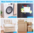Booson 2 Pcs Appliance Sliders with Pull Strap Furniture Moving Glide for Refrigerators Washers Dryers Hardwood Tile
