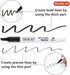 Shuttle Art Dry Erase Markers, 120 Pack Black Whiteboard Markers with 2 Erasers, Chisel Tip for Writing on Whiteboards