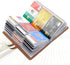 Padike RFID Credit Card Holder, Business Card Organizer with 96 Card Slots, Light Green Credit Card Protector