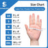 Schneider Nitrile Exam Gloves, 5 mil, XL, Box of 100, Heavy Duty Disposable Textured Latex Free Gloves