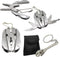 Multifunctional Stainless Steel Pliers & Mini Wrench Tool Set, Compact 5-in-1 Multipurpose Tool Kit