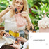 Nuogo 100 Pcs Amber Glass Mini Dropper Bottles, Small Empty Sample Vials with Dropper and Black Caps