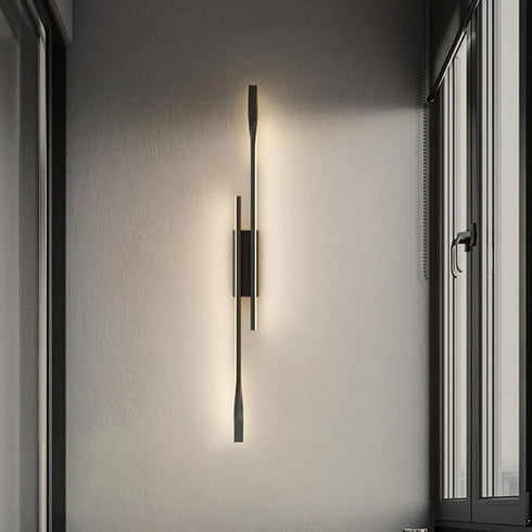 SAXAYWWD 3000K Wall Sconces LED Bedside Lamp Living Room Bedroom Staircase Aisle Decorative Strip Wall