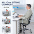 BUFORT Tailbone Seat Cushion & Lumbar Support Pillow: Memory Foam Chair Pad Back Cushion for Office Chair Car Seat