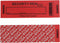 TamperSeals Group - 50pcs Total Transfer Tamper Evident Security Warranty Void Stickers/Labels/Seals (Red, Large 35 x