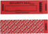 TamperSeals Group - 50pcs Total Transfer Tamper Evident Security Warranty Void Stickers/Labels/Seals (Red, Large 35 x