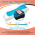 Upgraded Office Chair Arm Pads with Cooling Gel, Ergonomic Memory Foam Armrest Pads for Desk Chair Armrest Cushions