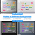 Magnetic Liquid Chalk Markers, 8 Pack, Wet Erase for Acrylic Calendar and Whiteboard