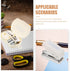 Staplers for Desk Mini Stapler Set, 3 in 1 Desktop Accessory Kits, Hole Punch, Tape Dispenser for Office Home