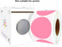 PARLAIM 2" Pink Round Color-Code Circle Dot Labels on a Roll, 500 Stickers for Inventory, Package, Box, Garage Sale