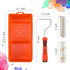 14-Piece 4 Inch ValueMax Paint Roller Kit, Paint Roller Kit with High-Density Foam Paint Rollers, Microfiber Paint