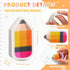 Seajan 100 Pcs Operation Christmas Favors, Cute Mini Pencil Erasers for Classroom Prize Reward Gifts