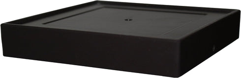 Classy Caps TRA45B Base, Imperial Aluminum, 4.5" x 4.5", Black