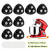 Wopanxye 8 Pack 360 Self Adhesive Castor Wheels, Small Ball Casters Wheel, Swivel Mini Roller Stick-on Pulley Sticky