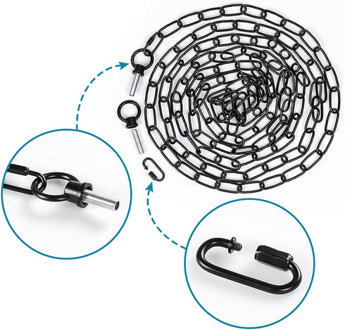 Skelang 15 70 Lbs Pendant Light Fixture Chain Feet, Lighting Chain with Link Locks, Heavy Duty Chandelier Chain