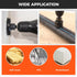 8PCS 1"2-1/8" (2554mm), 2 Set HORUSDY Hole Saw Kit, with Pcs Drill Bits, Mandrel & Hex Key, Smooth Cut, DIY-Friendly