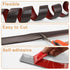 (10ft 1.57in, Floor Transition Strip - Self-Adhesive PVC Trim for Carpet to Flooring, Threshold Gap Cover x Black