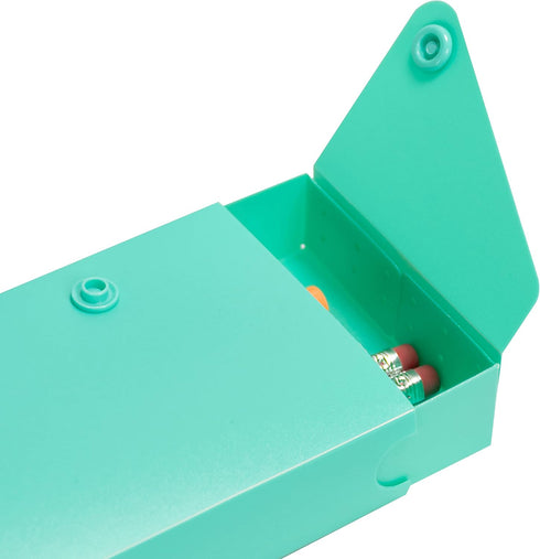C-Line Slider Pencil Case, Poly, Assorted Colors, Pack of 24 (05600-24)
