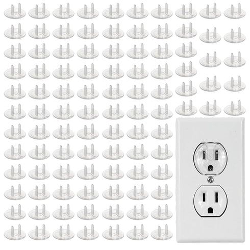 100 Pack Outlet Covers Baby Proofing Clear Outlet Covers Baby Safety Outlet