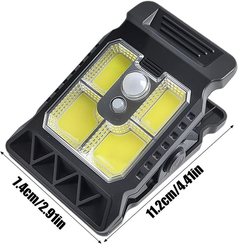 Generic Clip On Solar Lights Solar Security Lights Outdoor Motion Sensor,Widely Uses LED Fence Light, Portable Survival