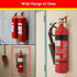 Universal Fire Extinguisher Bracket, Mounts & Brackets for up to 40 lbs, 2 Pack Holder for Small and Big Extinguishers