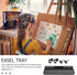 Operitacx Detachable Plastic Easel Tray for Painting, Sturdy Art Easel Pallet for Professional Use