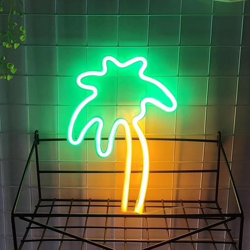 3-AA JYWJ Neon Light,USB or Battery Powered Neon Signs,LED Desktop Wall Decoration,Various Parties,Decoration