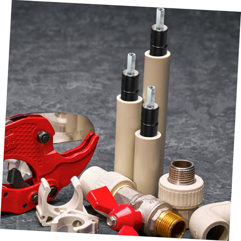 1 Set Plumbing Tools, Universal Water Stopper Kit, Stainless Steel Hot Melt Water Stop for Professional Plumber