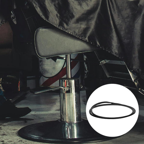 2pcs SEWACC Salon Chair Rubber Base Gasket Non-Slip Styling Chair Ring Gasket Floor Protection Mat for Salon Equipment