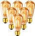 ANWIO Vintage Edison Light Bulb, ST21 LED Filament, 5W (40W Equivalent), 2500K Warm White, 6 Pack
