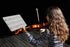 Scribbledo Dry Erase Music Staff White Boards, 9" X 12 Inch Double Sided Musical Notes Whiteboard for Kids